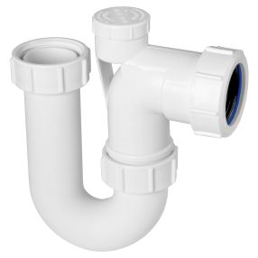 McAlpine Tubular P Trap Silent (1.1/4 Inch BSP)